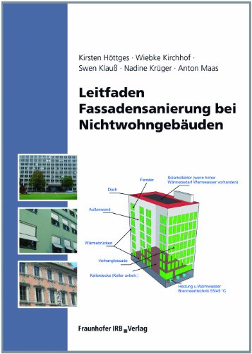 9783816792000: Leitfaden Fassadensanierung bei Nichtwohngebuden: Mit Manahmenkatalog (165 S.) auf CD-ROM. Bauphysikalische Anforderungen und Wirtschaftlichkeit.