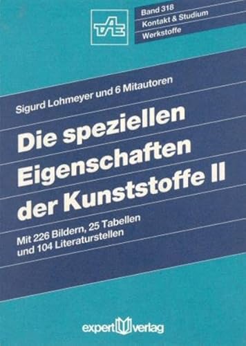 9783816903031: spezielle Eigenschaften d. Kunststoffe 2