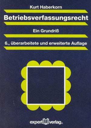 Betriebsverfassungsrecht: Ein Grundriss (Unternehmensführung + Unternehmensberatung) - Kurt Haberkorn