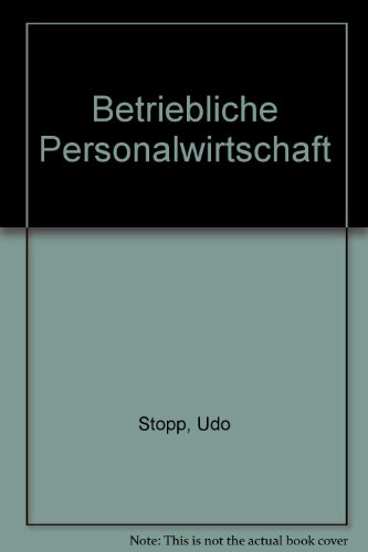 Stock image for Betriebliche Personalwirtschaft for sale by medimops