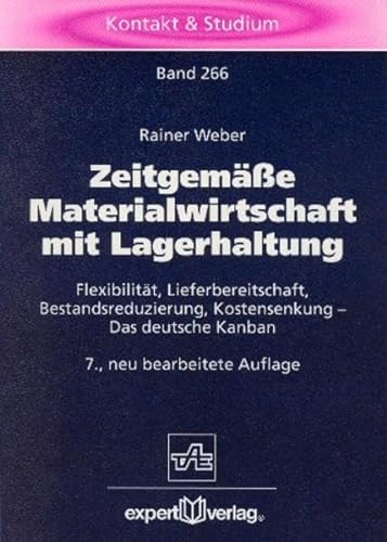 Stock image for Zeitgeme Materialwirtschaft mit Lagerhaltung for sale by medimops