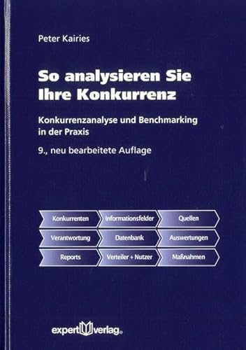 Beispielbild fr So analysieren Sie Ihre Konkurrenz: Konkurrenzanalyse und Benchmarking in der Praxis zum Verkauf von medimops