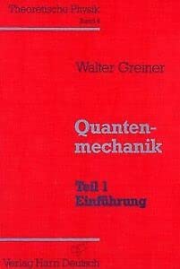 Beispielbild fr Theoretische Physik, 11 Bde. u. 4 Erg.-Bde., Bd.4, Quantenmechanik zum Verkauf von BUCHSERVICE / ANTIQUARIAT Lars Lutzer