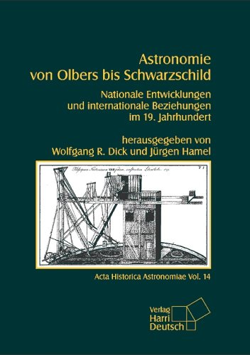 Beispielbild fr Astronomie von Olbers bis Schwarzschild zum Verkauf von medimops