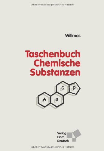 9783817117871: Taschenbuch Chemische Substanzen: Elemente - Anorganika - Organika - Naturstoffe - Polymere