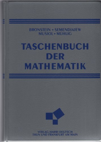 Beispielbild fr Taschenbuch der Mathematik zum Verkauf von medimops