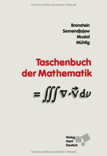 Beispielbild fr Taschenbuch der Mathematik zum Verkauf von medimops