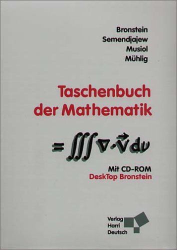 9783817120161: Taschenbuch der Mathematik. Mit CD-ROM.