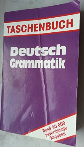 Beispielbild fr Deutsch Grammatik (rund 90.000 zuverlssige Angaben) zum Verkauf von DER COMICWURM - Ralf Heinig