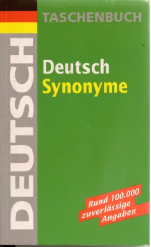 Beispielbild fr Taschenbuch Synonyme zum Verkauf von Versandantiquariat Felix Mcke