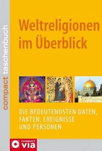 Beispielbild fr Weltreligionen im berblick: Die bedeutendsten Daten, Fakten, Ereignisse und Personen zum Verkauf von medimops