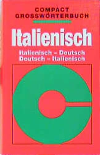 Beispielbild fr Compact Growrterbuch, Italienisch zum Verkauf von medimops