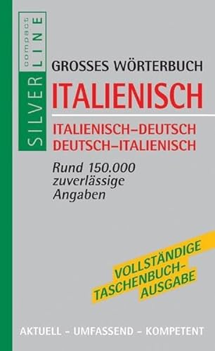 Grosses Wörterbuch Italienisch - Italienisch-Deutsch/Deutsch-Iralienisch - ohne