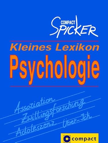 Beispielbild fr Kleines Lexikon Psychologie zum Verkauf von medimops