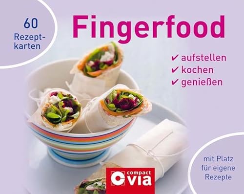 Fingerfood: Ringbuch mit Kochkarten - Redaktion: Isabel Martins