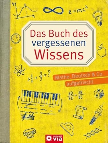 Imagen de archivo de Das Buch des vergessenen Wissens: Mathe, Deutsch & Co. aufgefrischt a la venta por medimops