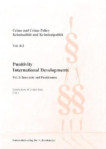 9783819607783: Punitivity International Developments.: Vol. 2: Insecurity and Punitiveness.