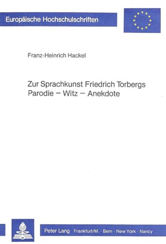 Beispielbild fr Zur Sprachkunst Friedrich Torbergs. zum Verkauf von SKULIMA Wiss. Versandbuchhandlung