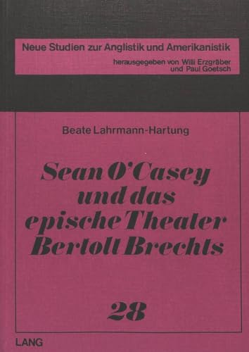 Imagen de archivo de Sean O'Casey und das epische Theater Bertolt Brechts. a la venta por Kloof Booksellers & Scientia Verlag