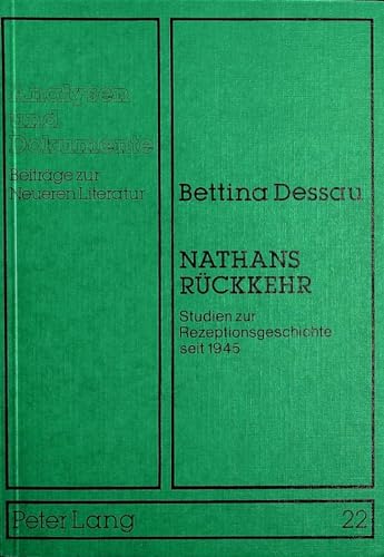 Beispielbild fr Nathans Rckkehr. zum Verkauf von SKULIMA Wiss. Versandbuchhandlung