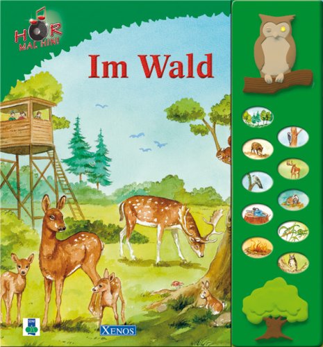 Imagen de archivo de Hr mal hin! - Im Wald: Klangleistenbuch mit 10 Geruschen a la venta por medimops