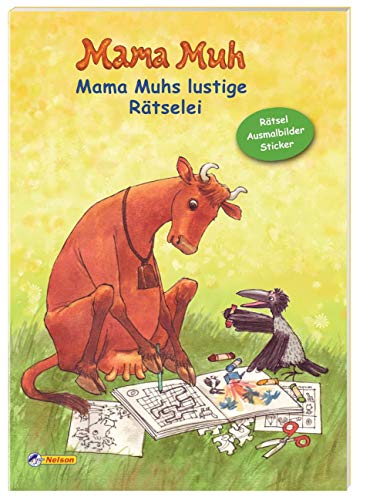 Beispielbild fr Mama Muh - Mama Muhs lustige Rtselei: Rtsel, Ausmalbilder, Sticker: Sticker Malbuch zum Verkauf von medimops