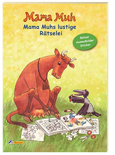 Mama Muh - Mama Muhs lustige Rätselei: Rätsel, Ausmalbilder, Sticker - Claudia Albrecht