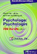 9783821482446: Berufs-Chancen-Check. Psychologe / Psychologin.