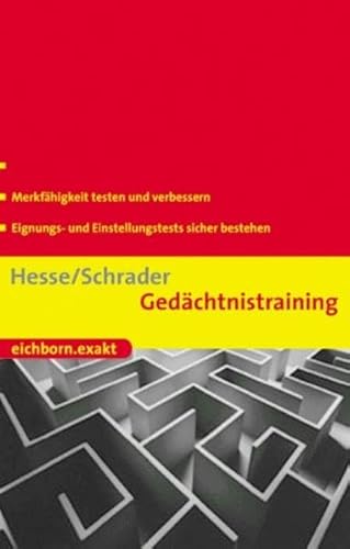 Beispielbild fr Gedchtnistraining zum Verkauf von medimops