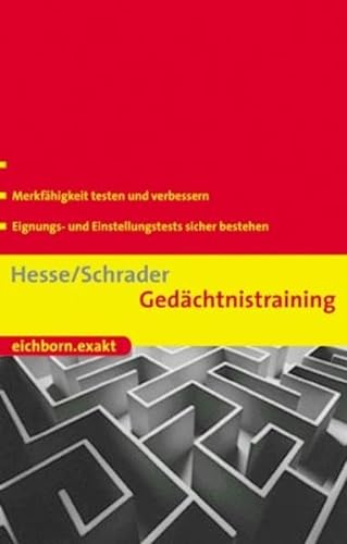 Stock image for Gedchtnistraining for sale by medimops