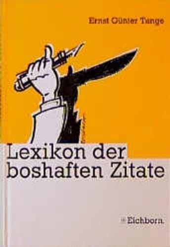Stock image for Lexikon Der Boshaften Zitate for sale by Bookmarc's