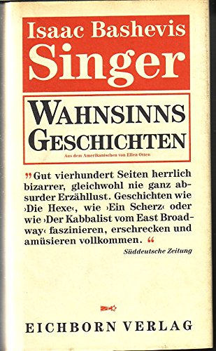 Beispielbild fr Wahnsinns Geschichten (Die Andere Bibliothek. Erfolgsausgaben) zum Verkauf von Versandantiquariat Felix Mcke