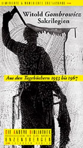 Stock image for Sakrilegien. Aus den Tagebchern 1957-1966. Die Andere Bibliothek for sale by Books Unplugged