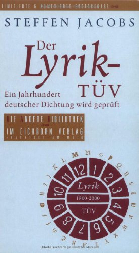 Stock image for Der Lyrik-TV: Ein Jahrhundert deutscher Dichtung wird geprft (Die Andere Bibliothek, Band 268) for sale by Modernes Antiquariat - bodo e.V.