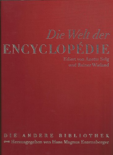 Beispielbild fr Die Welt der Encyclopedie. Lederausgabe zum Verkauf von medimops