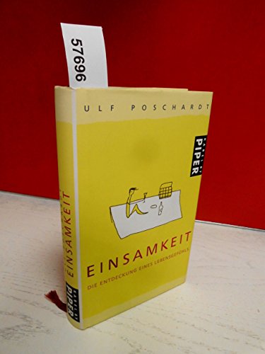 Einsamkeit (9783822506738) by Ulf Poschardt