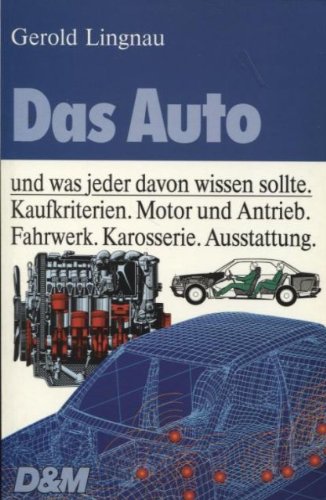 9783822639887: Das Auto und was jeder davon wissen sollte - Lingnau, Gerold