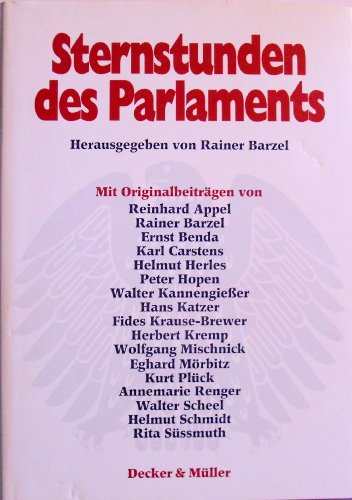 Sternstunden des Parlaments