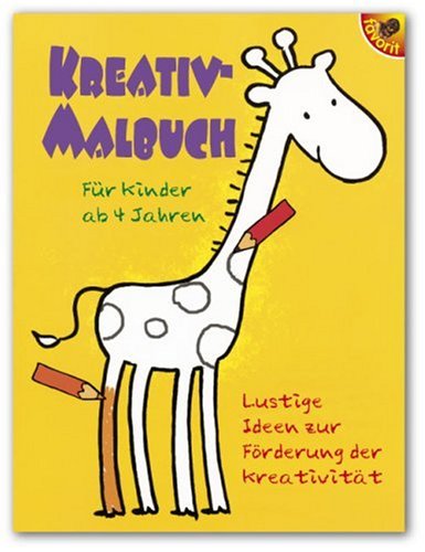 Beispielbild fr Kreativ-Malbuch: Lustige Ideen zur Frderung der Kreativitt zum Verkauf von medimops