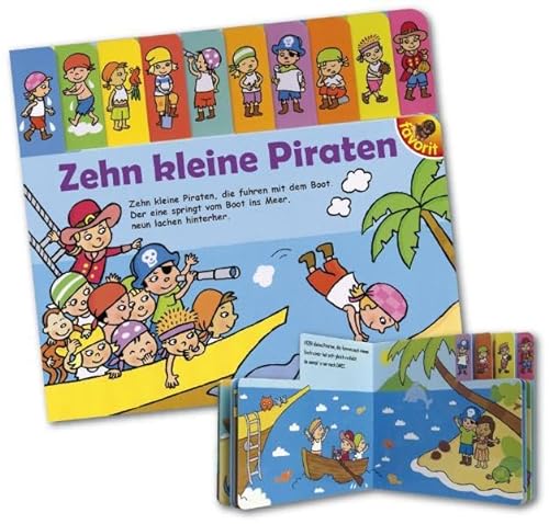 9783822737835: Zehn kleine Piraten: Registerbuch