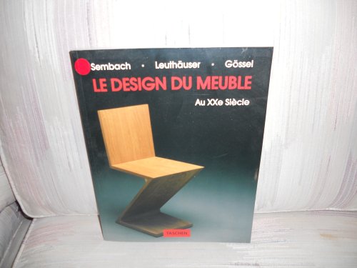 9783822801635: Le design du meuble au XXe sicle