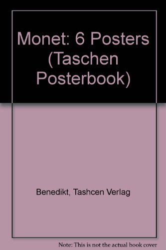 Monet: 6 Posters (Taschen Posterbook) (9783822807736) by Unknown Author