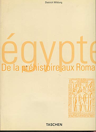 Beispielbild fr gypte de la prhistoire aux romains zum Verkauf von Ammareal