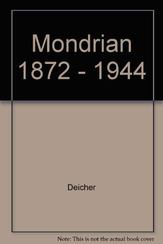 9783822815618: Mondrian 1872 - 1944