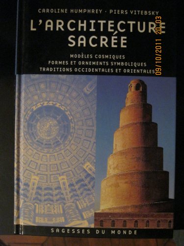 Stock image for L' Architecture sacre for sale by Irish Booksellers