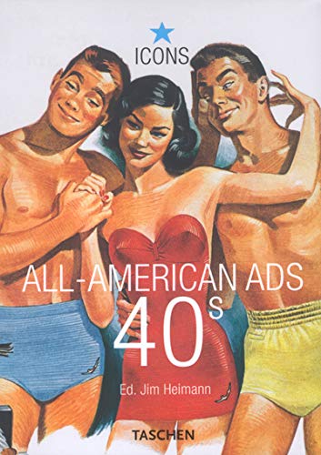 9783822823996: All-american Ads 40s