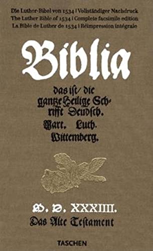 9783822824702: The Luther Bible of 1534. Ediz. illustrata