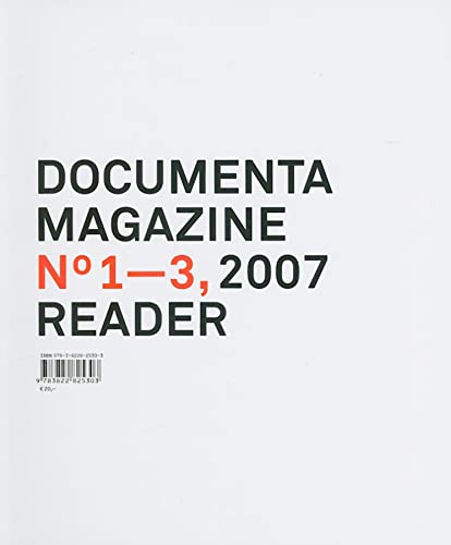 Stock image for Documenta 12 Magazine No 1-3 Reader for sale by Book Alley