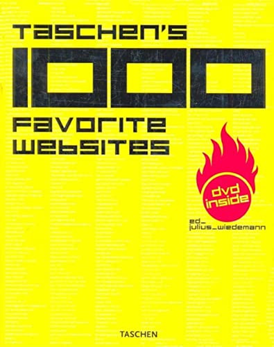 Beispielbild fr Taschen's 1000 Favorite Websites zum Verkauf von WorldofBooks