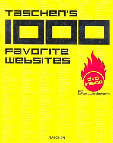 Stock image for Taschen's 1000 Favorite Websites for sale by WorldofBooks